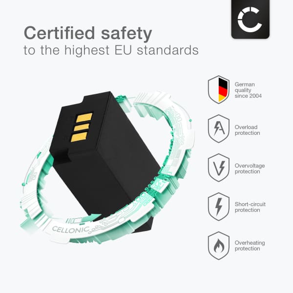 2x PF056001AA, 1|CP7/20/33-2 Battery for Parrot Zik 1.0 700mAh Headphone / Headset Battery Replacement