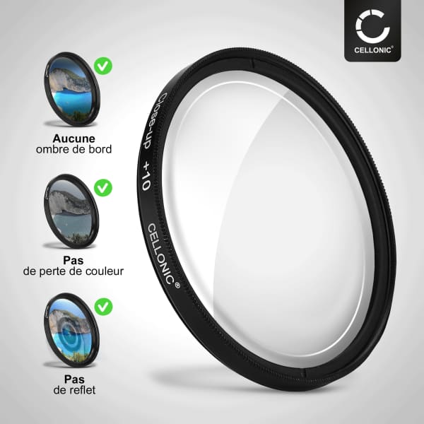 CELLONIC® Filtre Polarisant Pour Objectifs Photo De 43mm - Compatible