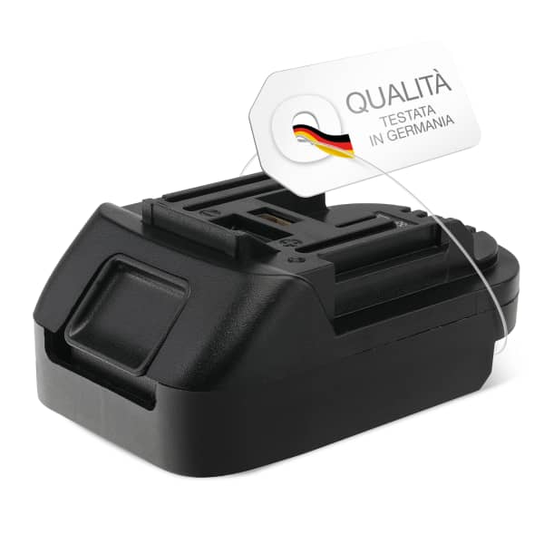 Convertitore adattatore di batteria Bosch 18V a Makita 18V ioni litio, Accessorio facile da portare, alta qualità e porte USB Convertitore adattatore di batteria Bosch 18V a Makita 18V ioni litio, Accessorio facile da portare, alta qualità e porte USB
