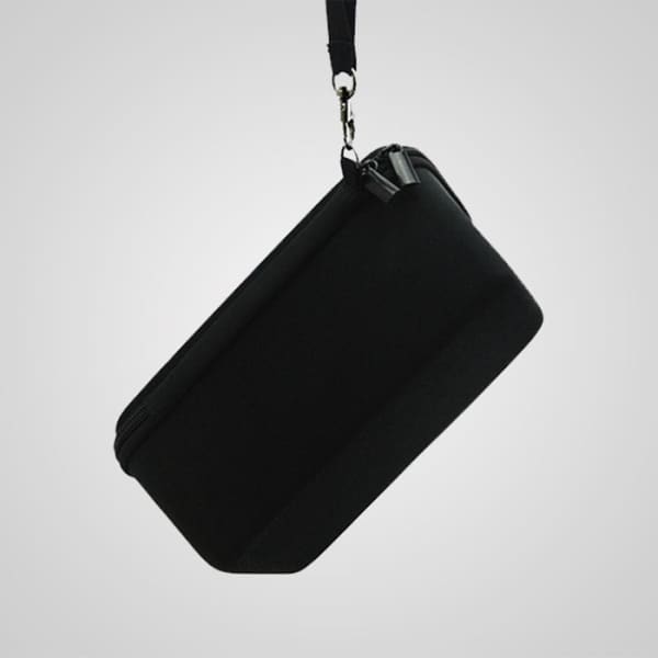 Kotelo kaiuttimelle JBL Flip 1 Flip 2 Flip 3 Flip 4 Flip 5 - Musta kaiuttimen kova suojakotelo hyvillä pehmusteilla, Polyesteri, subtel