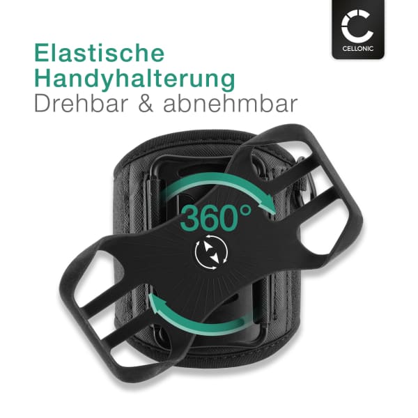 Sportarmband Für Smartphones Bis 6,5 Zoll - Verstellbar & Schweißresistent