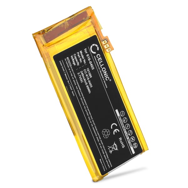 616-0405,616-0407,P11G73-01-S01 Battery Replacement for Apple iPod nano 4 Gen. A1285 MP3 / MP4 Player - 240mAh 3.6V - 3.7V Lithium Polymer 616-0405,616-0407,P11G73-01-S01 Battery Replacement for Apple iPod nano 4 Gen. A1285 MP3 / MP4 Player - 240mAh 3.6V - 3.7V Lithium Polymer