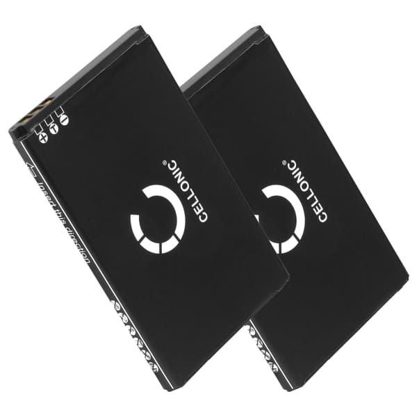2x Batteria per Nokia 3310 (2017), Asha 502, 500, 230, 225 - BL-4UL (1200mAh) , batteria di ricambio 2x Batteria per Nokia 3310 (2017), Asha 502, 500, 230, 225 - BL-4UL (1200mAh) , batteria di ricambio