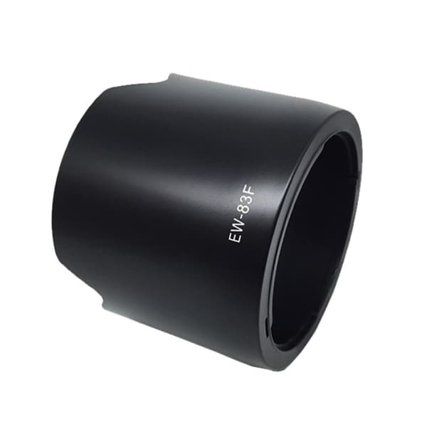 EW-83F Camera Lens Hood for Canon EF 24-70mm f/2.8L USM - Plastic Bayonet Flower / Tulip / Petal Lens Shade from CELLONIC