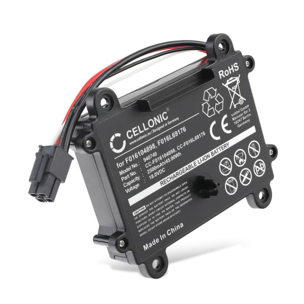 Akku työkaluun Bosch Indego 400, XS 300, S plus 400, Bosch F016L69176, F016104898 2500mAh Litiumionit tuotemerkiltä CELLONIC Akku työkaluun Bosch Indego 400, XS 300, S plus 400, Bosch F016L69176, F016104898 2500mAh Litiumionit tuotemerkiltä CELLONIC
