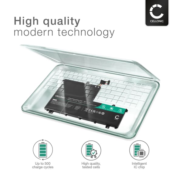 Battery for Lenovo ThinkBook 14-IIL, 14-IML, 15 G2 ARE, 15-IIL, 15-IML 11.55V 4650mAh from CELLONIC