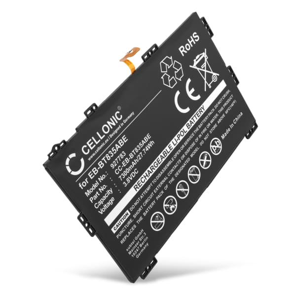 EB-BT835ABE, GH43-04830A Battery for Samsung SM-T830 Galaxy Tab S4, SM-T835 Galaxy Tab S4 LTE Tablet Battery Replacement - 7300mAh EB-BT835ABE, GH43-04830A Battery for Samsung SM-T830 Galaxy Tab S4, SM-T835 Galaxy Tab S4 LTE Tablet Battery Replacement - 7300mAh