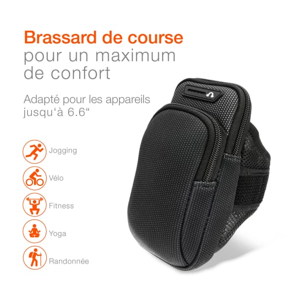 Brassard De Sport Néoprène Pour Huawei P20 - Pour Courir, Jogging, Téléphone Accessible