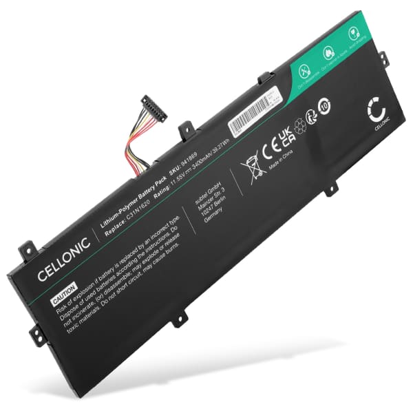 ASUS Asus 0B200-02370000 Akku 3400mAh Ersatzakku Batterie von Cellonic ASUS Asus 0B200-02370000 Akku 3400mAh Ersatzakku Batterie von Cellonic