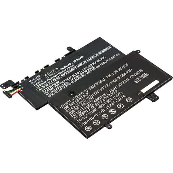 Batteria subtel E203 per notebook ASUS E203, VivoBook E12, VivoBook E203MA, R203MA, R207NA, L203NA Affidabile ricambio da 3800mAh Sostituzione ottimale per computer portatile laptop ASUS Batteria subtel E203 per notebook ASUS E203, VivoBook E12, VivoBook E203MA, R203MA, R207NA, L203NA Affidabile ricambio da 3800mAh Sostituzione ottimale per computer portatile laptop ASUS