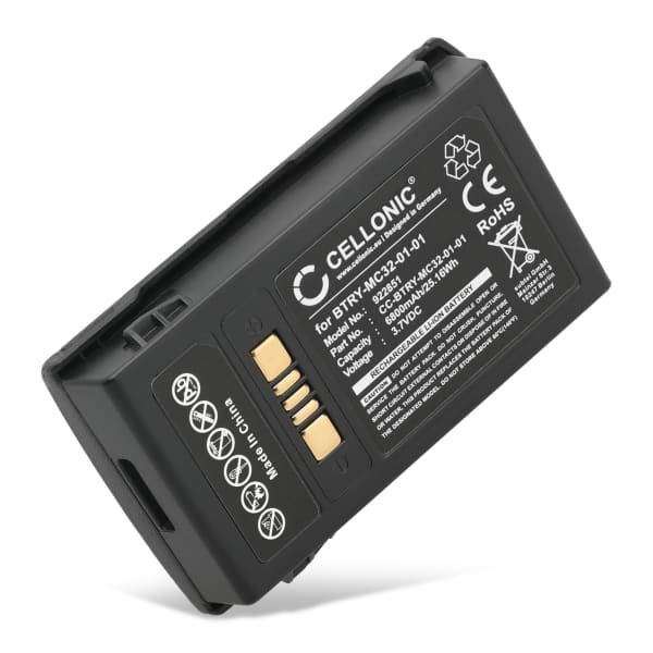 Battery for Zebra MC3300, MC3200, MC32N0, Motorola Symbol MC3200, MC32N0 3.6V - 3.7V 6800mAh from subtel Battery for Zebra MC3300, MC3200, MC32N0, Motorola Symbol MC3200, MC32N0 3.6V - 3.7V 6800mAh from subtel