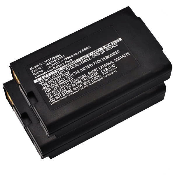 2x Akku tuotteeseen Vectron Mobilepro, Mobilepro 2, Mobilepro II - 6801570551, B30, 1800mAh, 3.7V vara-akku 2x Akku tuotteeseen Vectron Mobilepro, Mobilepro 2, Mobilepro II - 6801570551, B30, 1800mAh, 3.7V vara-akku
