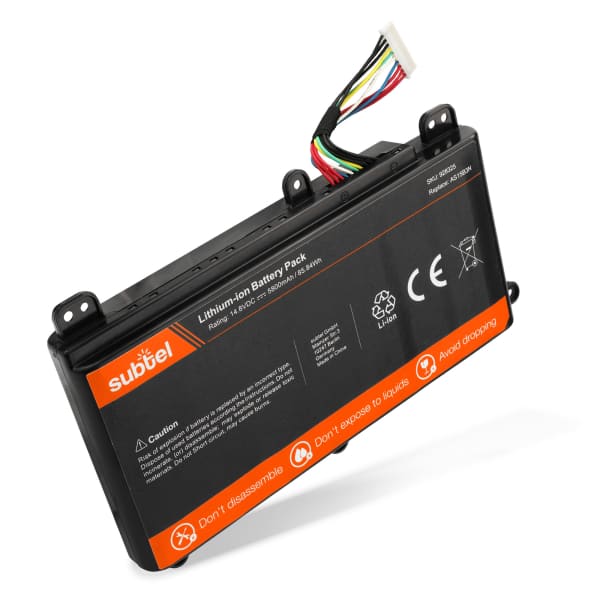 Battery for Acer Predator 21X, Predator 17X, Predator 17, Predator 15, AS15B3N 14.8V 5800mAh from subtel Battery for Acer Predator 21X, Predator 17X, Predator 17, Predator 15, AS15B3N 14.8V 5800mAh from subtel