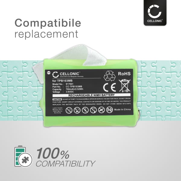 2x Battery for Topcom Babytalker 1010 Babytalker 1020 Twintalker 3700 1030