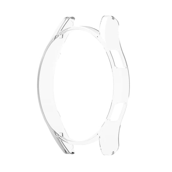 Protezione subtel in Plastica indurita per Samsung Galaxy Watch 4 Classic (42mm) custodia assorbi-urti per smartwatch, Trasparente, cover protettiva di bordi, ghiera, lunette e anse