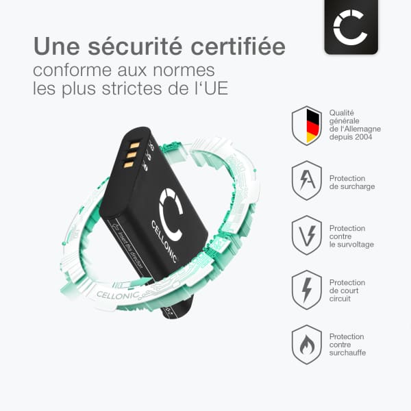 Pack de 2x batteries Li-90B, Li-92B 1100mAh pour appareil photo Olympus Stylus XZ2 SH50 SH60 SH2 SH1, Tough TG Tracker TG3 TG2 TG1, Li90B Li92B - Avec chargeur UC-90 et câble d'alimentation