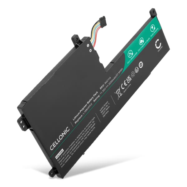 Battery for Lenovo IdeaPad L3-15IML05, IdeaPad L340-15API, L340-15IWL, L340-17API, L340-17IWL, V155-15API, V340-17IWL 11.55V 3250mAh from CELLONIC Battery for Lenovo IdeaPad L3-15IML05, IdeaPad L340-15API, L340-15IWL, L340-17API, L340-17IWL, V155-15API, V340-17IWL 11.55V 3250mAh from CELLONIC