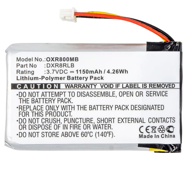 Akku tuotteeseen Infant Optics DXR-8, Luvion Grand Elite 2 - DXR8RLB, 1150mAh, 3.7V vara-akku