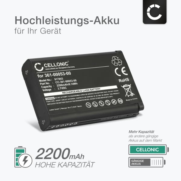 Batería Para Garmin Montana 600t, 3,7v, 2200mah/8,14wh, Li-ion - Foto 6