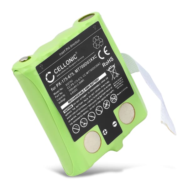 MT700D03XXC Ersatz Akku für DeTeWe Outdoor 8000, Simvalley PX-1755, PX-1761 - Funkgerät Ersatzakku 700mAh, Zusatzakku Batterie Funktelefone / Satellitentelefon MT700D03XXC Ersatz Akku für DeTeWe Outdoor 8000, Simvalley PX-1755, PX-1761 - Funkgerät Ersatzakku 700mAh, Zusatzakku Batterie Funktelefone / Satellitentelefon