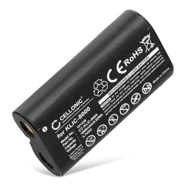Akku für Kodak Easyshare Z8612 IS, Z1012 IS, Z1015 IS, Z1085 IS, Z1485 IS, Kodak Zx1 1600mAh von CELLONIC Akku für Kodak Easyshare Z8612 IS, Z1012 IS, Z1015 IS, Z1085 IS, Z1485 IS, Kodak Zx1 1600mAh von CELLONIC