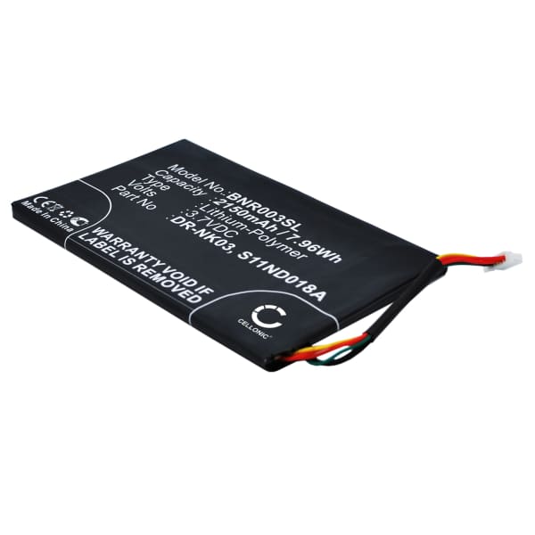 Akku tablettiin Barnes & Noble BNRV300, BNTV350 - 2150mAh, DR-NK03,MLP305787,S11ND018A vaihtoakku Akku tablettiin Barnes & Noble BNRV300, BNTV350 - 2150mAh, DR-NK03,MLP305787,S11ND018A vaihtoakku