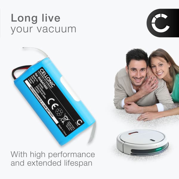 Akku imuriin Shark ION Robot Vacuum R71, R72, R75, R76, R85 - 2600mAh vaihtoakku tuotemerkiltä CELLONIC