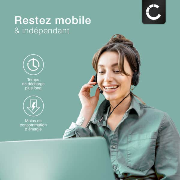 TCTK Akku 450mAh Für Cardo Headsets - Kompatibel Mit Q1, Q3, Rider FM, Rider Solo & Scala Rider Q3