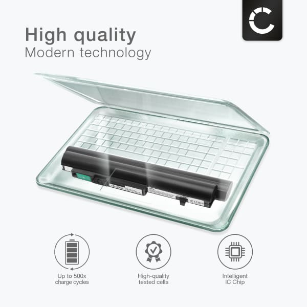 Akku tietokoneeseen Lenovo IdeaPad S10-2, Lenovo L09S6Y11, L08C3B21, 55Y9382, 57Y6275, L09C3B12, L09M3B11, L09S3B11, L09M6Y11, 55Y9383 - 11.1V 4400mAh tuotemerkiltä CELLONIC