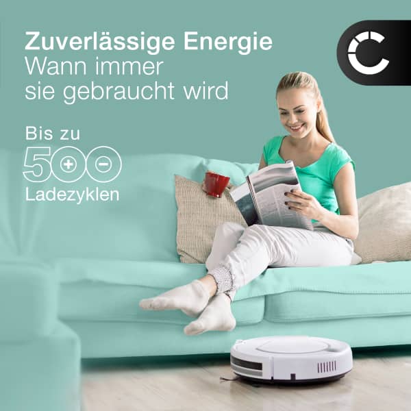 DTK 7000mAh Ersatzakku Für Xiaomi & Roborock Staubsaugerroboter - 14,4V Li-Ion