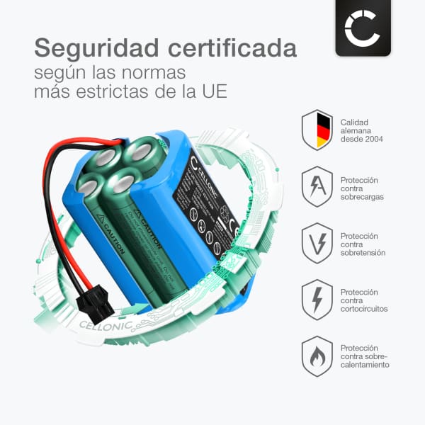 Vhbw 1x Batterie compatible avec Deik MT820 robot électroménager (2600mAh, 14,4V, Li-ion) - Electroménager