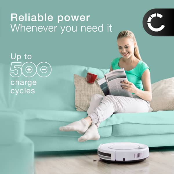 Akku imuriin Shark ION Robot Vacuum R71, R72, R75, R76, R85 - 2600mAh vaihtoakku tuotemerkiltä CELLONIC