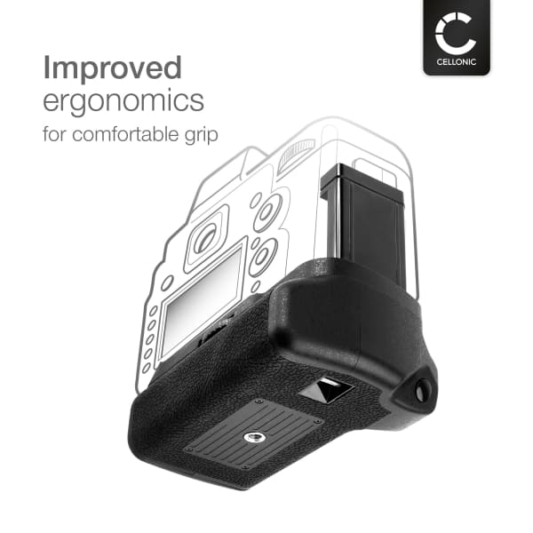 Battery Grip for Nikon D3400 Cameras – EN-EL14 Vertical Portrait Grip