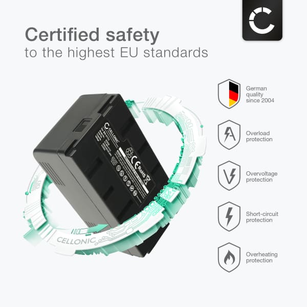 2x Akku kameraan Panasonic 	RCA BB700 - BN-V11U PV-BP15 (4200mAh, 6V) tuotemerkiltä subtel