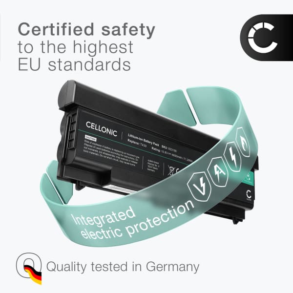 Akku tietokoneeseen Lenovo ThinkPad T430, T420, T530i, T510, T520, T410, T530, W530, W520, SL400, 0A36303 - 10.8V 6600mAh tuotemerkiltä CELLONIC