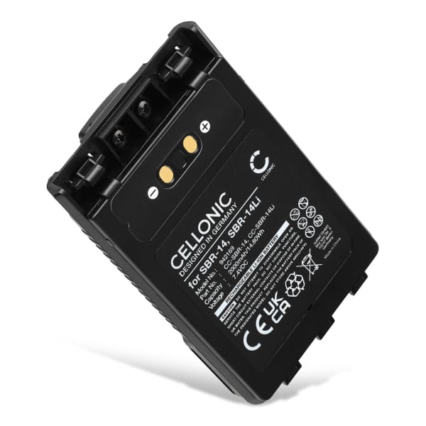 YAESU SBR-14, SBR-14Li Battery for Yaesu FT-1DR FT-2DR FT-3D FT-8DR SBR-14Li VX-8DR VX-8GR VX-8R 2000mAh Battery Replacement YAESU SBR-14, SBR-14Li Battery for Yaesu FT-1DR FT-2DR FT-3D FT-8DR SBR-14Li VX-8DR VX-8GR VX-8R 2000mAh Battery Replacement
