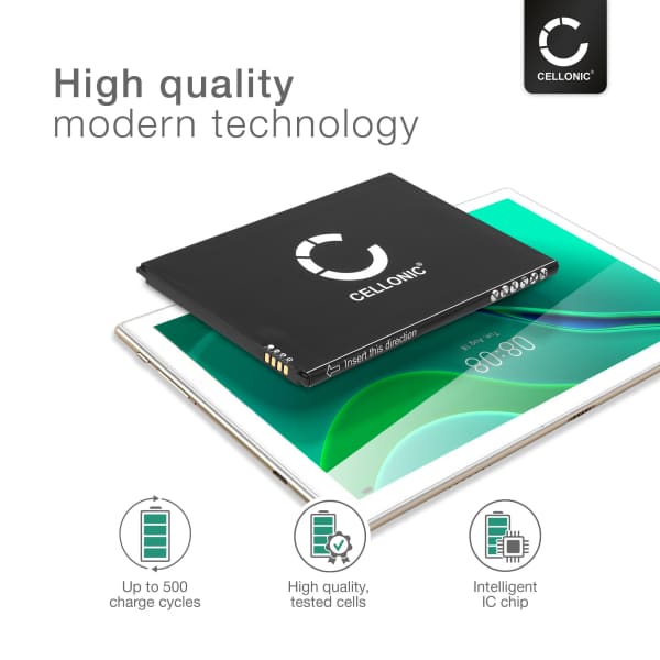 Akku tablettiin Samsung Galaxy Tab Active 3 (SM-T570 / SM-T575) - 4900mAh, EB-BT575BBE, GH43-05039A vaihtoakku