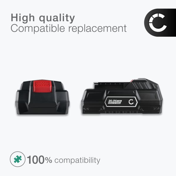 Battery 20V, 2000mAh, Li Ion for Parkside XTEAM Serie - Serie X team replacement battery