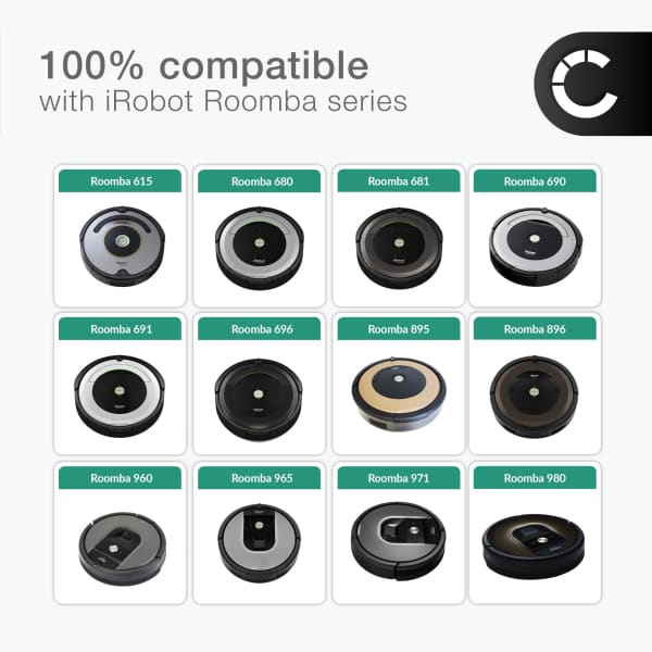 iRobot Roomba 980 akku 4000mAh vaihtoakku tuotemerkiltä subtel