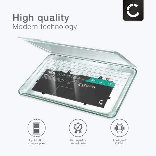 Battery for ASUS VivoBook Flip 14 TP401NA, TP401MA, J401MA, TP401CA, J401NA, J401CA, C21N1714 7.7V 4900mAh from CELLONIC
