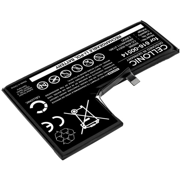 616-00512 Battery for Apple iPhone Xs (A1920, A2097, A2098, A2099, A2100) Smartphone / Phone Battery Replacement - 2950mAh