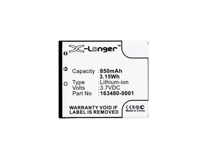 Honeywell 163480-0001 Battery for Honeywell Voyager 1602G MDE Barcode Scanner Battery Replacement - 850mAh 3.7V Li Ion Honeywell 163480-0001 Battery for Honeywell Voyager 1602G MDE Barcode Scanner Battery Replacement - 850mAh 3.7V Li Ion
