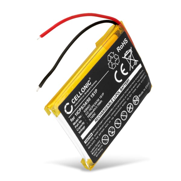 1ICP5/34/50 1S1P Battery for Wacom Express Key Remote ACK411050 1000mAh Battery Replacement Remote Control Transmitter 1ICP5/34/50 1S1P Battery for Wacom Express Key Remote ACK411050 1000mAh Battery Replacement Remote Control Transmitter