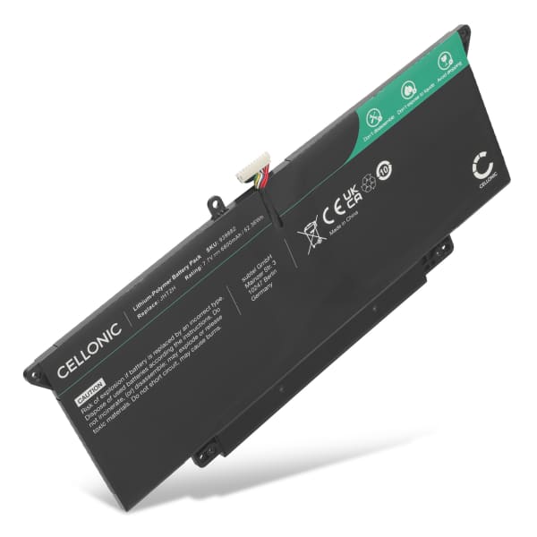 Batteria BLESYS JHT2H Per Dell Latitude 7310 E 7410 - 52,36 Wh