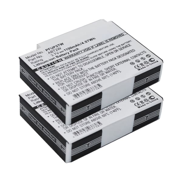 2x ABT2W Battery for PURE Flip 4GB / Flip UltraHD 8 GB / Cisco U32120 1100mAh Battery Replacement 2x ABT2W Battery for PURE Flip 4GB / Flip UltraHD 8 GB / Cisco U32120 1100mAh Battery Replacement
