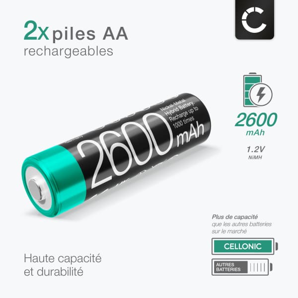 Vhbw 8x Batteries AAA Micro Compatible Avec Siemens Gigaset C570