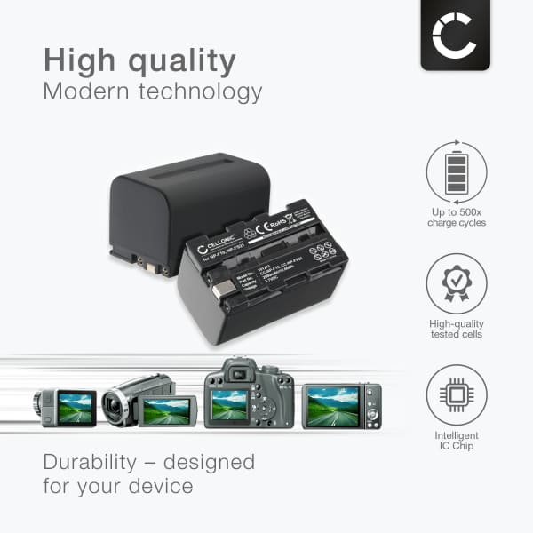 CS-FS21 Batterie 2880mAh Compatible Avec [Sony] Pour DCR-PC1, Pour