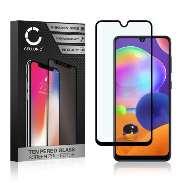 Screen Protector for Samsung Galaxy A31 (SM-A315) Phone Screen Cover - 3D Case-friendly 0,33mm Full Glue 9H Tempered Glass Smartphone Display Screen Guard Black Screen Protector for Samsung Galaxy A31 (SM-A315) Phone Screen Cover - 3D Case-friendly 0,33mm Full Glue 9H Tempered Glass Smartphone Display Screen Guard Black