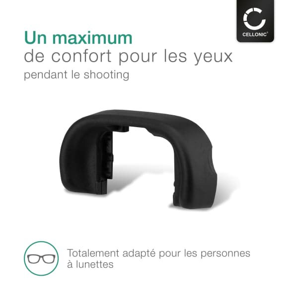 Œilletons Pour Sony Alpha ILCA-77M2 – Lot De 2 En Plastique Noir - 8