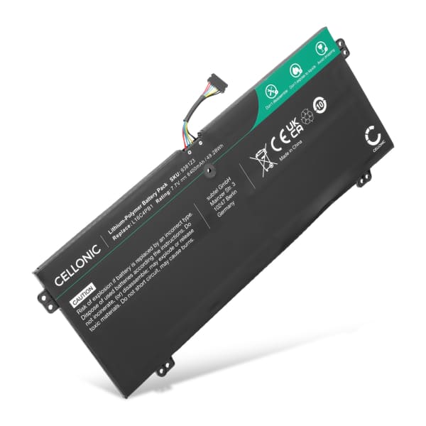Akku für Lenovo Yoga 720-13IKB, Yoga 720-13IKBR, Yoga 730-13IWL Laptop - 6400mAh 7.7V Akku für Lenovo Yoga 720-13IKB, Yoga 720-13IKBR, Yoga 730-13IWL Laptop - 6400mAh 7.7V